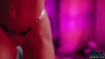 Preview 2 of Real Rape Teen Video - Playboy5.com - Round ass MILF pornstar Adriana Chechik solo jeans striptease for Playboy