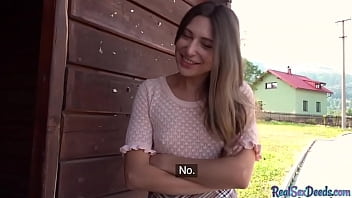 Preview 1 of Wwwxxxx Bidio - Rural euro pickedup outdoors for fucking before sucking