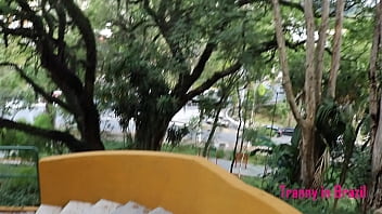 Preview 2 of Pron Scholl - In&eacute_dito no Xvideos: eu fui encontrar com meu primo na pra&ccedil_a e l&aacute_ ele me comeu gostoso