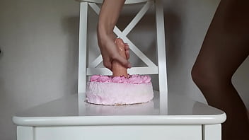 Preview 1 of Sihag Raat Sex - Anal cake birthday for russian girl