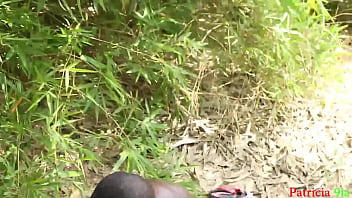 Preview 4 of Chinese Gym Fuck - BBW  Patricia 9ja insists having and outdoor fun with his neighbor in the bush
