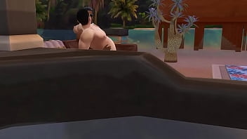 Preview 2 of Wwwo Xxx - Black gay hunks fuck white twinks in their beach house - Part 1