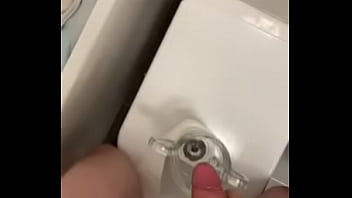 Preview 1 of Amateur Gangbang Orgasm - I cum into a glass for my girlfriend to swallow
