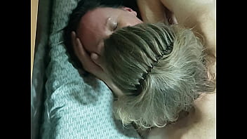 Preview 4 of Boy Girl Sex - Denying my Milf her orgasms as I keep her edging on my big fat cock. Watch her face as she cums hard at the end.