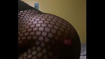 Preview 3 of Martina Laird Hot - Shaking ass in fishnet body suit