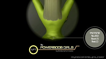 Preview 2 of Narsh Sex Full - Preview.02 - THE POWERBOOB GIRLS - THE POWERBUTT GIRLS