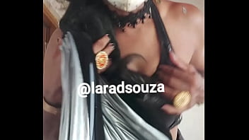 Preview 2 of Buggere Ftp - Indian crossdresser slut Lara D&#039_Souza in sexy lycra saree