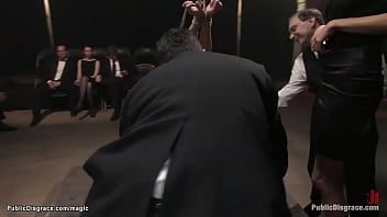 Preview 2 of Arabian Massage Hot - Butt plugged then fucked in public