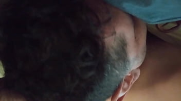 Preview 2 of Fourcing To Sex - On my knees deepthroat my hung daddy while he watches TV
