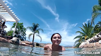 Preview 1 of Tun Tuk - TEENGONZO Zoey Foxx gets wet and wild
