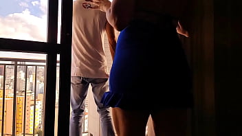 Preview 1 of Likkings Porn - Minha patroa me chamou para consertar um arm&aacute_rio em casa e eu acabei fodendo e gozando dentro do cuzinho da vagabunda carente. Vagninho e Agatha Mama