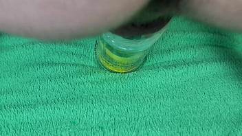 Preview 3 of Jizzboom Noelle Easton - HOW TO MAKE A REALISTIC TIGHT PUSSY FROM BEER GLASS