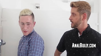 Preview 1 of Lilah Fucked By A Jackhammer - Teacher Follows Student Into Restroom