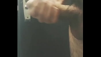 Preview 1 of Public Gay Busted - Big black cock