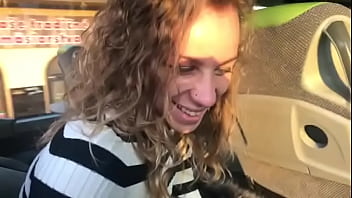 Preview 1 of School Girl Cuming - Oral creampie in the bus