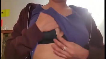 Preview 1 of Amateur Wyfe Swallows - My step daughter fucking herself