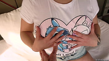 Preview 1 of Xnx Xxx Images - Teenie tries porn,  gets massive facial