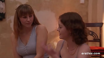 Preview 4 of Richeille Ryan - Sexy Lesbians Play a Game Which Leads To Hot Dildo Action