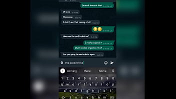 Preview 2 of Why U Cum Sid Mee - WhatsApp Sex Chat with my Pastor