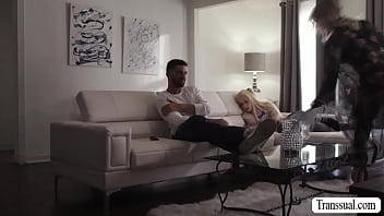 Preview 1 of Marbella Porn - Slut shemale let stepsis bf bang her ass