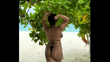 Preview 3 of Collig Grls - Naughty Olivia on Beach