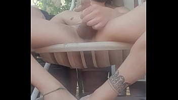 Preview 3 of Aballi Denger - Oh I loved my hot cum over my feet,  today
