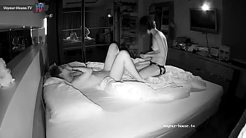 Preview 3 of Cherry Krush - Lesbi Real Couple Makes Fingerbang and Strapon Hot Action With Shaking Orgasm