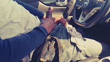 Preview 3 of Afrique Village - Images Of Smelling &amp_ Cumming On Wife Panty In The Car