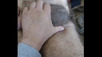 Preview 3 of Woodman Casting Kate K - My boyfriend plays with my cock and balls