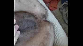Preview 4 of Woodman Casting Kate K - My boyfriend plays with my cock and balls