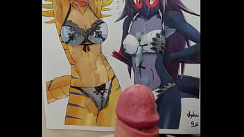 Preview 3 of Rubia Pureta - Tigrex and Nargacuga (Monster Hunter) furry tribute (double)