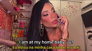 Preview 1 of Fat Girl And Shemale - Shemale Vanessa Rafaella - My friend called me and I invited him to my house give me your ass.  Who would also like to receive this invitation?