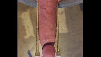 Preview 1 of Hot Nude Thai Teen Bikini Strip - Mushroom Head Machine Stretch Session - Feb 2025