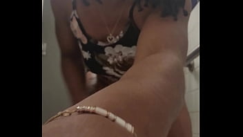 Preview 4 of 15 Sala Ki Lediki Dog - Public bathroom perfect pee stream open your mouth and catch it
