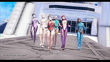 Preview 2 of Risheme Thilugu - [MMD] Red Velvet - Red Flavor Kpop Striptease Dva Mercy Pharah Mei Widowmaker Symetra Overwatch Uncensored Hentai 4K 60FPS