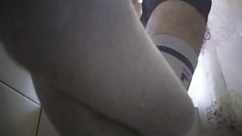 Preview 2 of Ral Home - TAKING OFF MY SWEATY GYM SOCKS BEFORE SHOWER