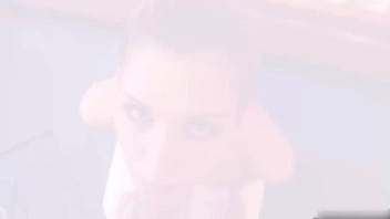 Preview 4 of Amwf Massage Wife - Skinny model Sindy Vega covered in cum in pov