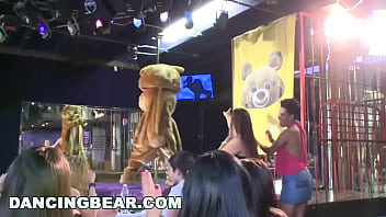 Preview 4 of Met Art Norwayn - DANCING BEAR - Real Women Sucking Dick And Partying With Big Dick Male Strippers