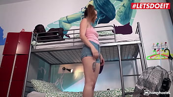 Preview 1 of Mpm Bus - HORNYHOSTEL - (Elena Vega,  Freddy Gong) - Everything You Need On The Hot Summer Day