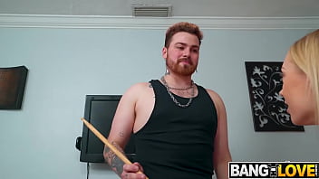 Preview 3 of Sex Extrrime - Lucky Drum Stick Logan Xander,  Braylin Bailey