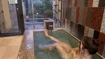 Preview 3 of Horny Mom Bi - 【筑波山夜の温泉】