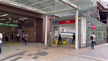 Preview 1 of Horny Mom Bi - 【筑波山夜の温泉】