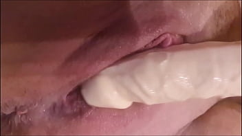 Preview 2 of Lace Silk - Chubby Toy Masturbation Dildo