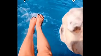 Preview 4 of Chole Scot - Happy Foot Fetish Friday! All you ??️ have some competition. My English loves to play footsies. #feet #footfe...
