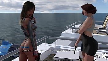 Preview 3 of Telugu Anties Sex - WaterWorld - Threesome on the FMF Ship E1 #39
