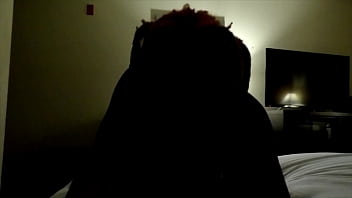 Preview 3 of Ameature Asian Anal Fucking - ASMR Princess Hayze sucking Gaktrizzy dick in the dark while his roomate is S
