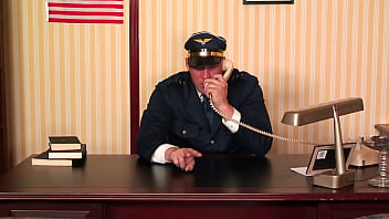 Preview 1 of Watched My Sister Masturbated - pilot and slutty air hostess
