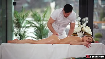 Preview 1 of Gay Choke Fuck - 21SexNet.com - A big tits russian ass fucked by masseur