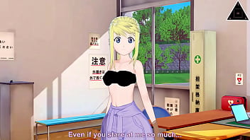 Preview 1 of 720p Hd 1080p Aerobics - KOIKATSU FAST HANDJOB Edward Winry Full metal Alchemist,  have sex anime uncensored... Thereal3dstories