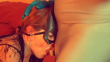 Preview 4 of Sex Porn Uk - Batgirl Sucks Batman
